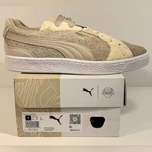 Puma Cunning Sz 9 Sneaker Shaggy Leather look Safari.